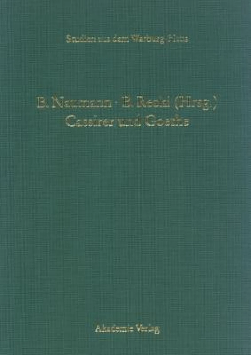 Cassirer und Goethe