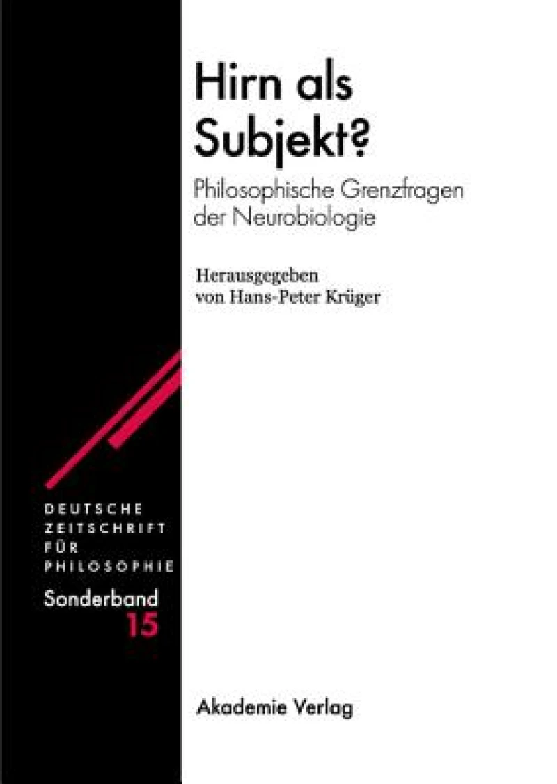 Hirn Als Subjekt?