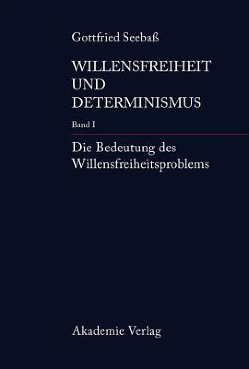 Bedeutung des Willensfreiheitsproblems