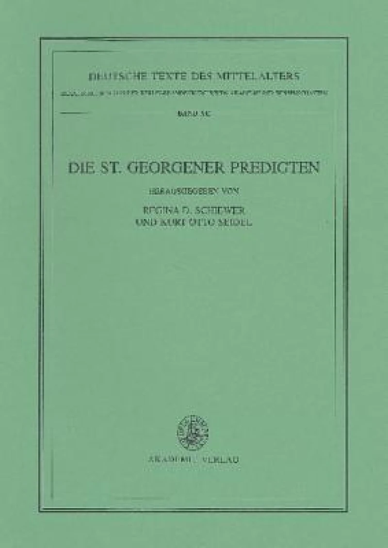 St. Georgener Predigten