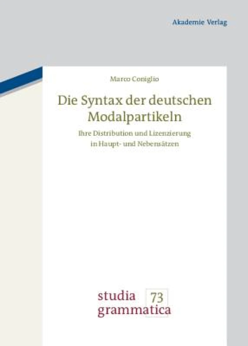Syntax der deutschen Modalpartikeln