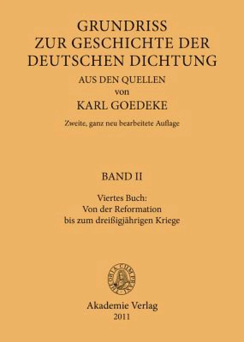 Viertes Buch: Von der Reformation bis zum dreissigjährigen Kriege