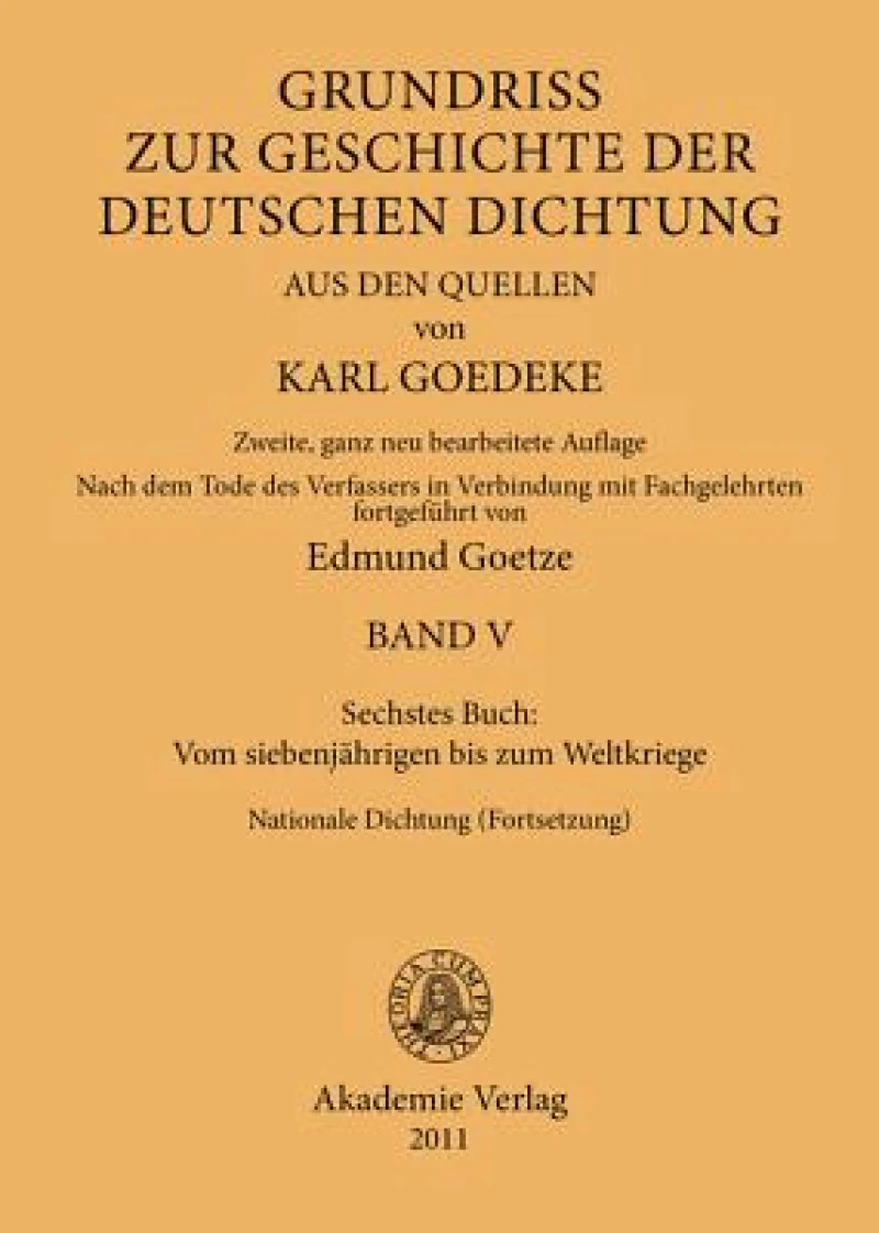 Sechstes Buch: Vom siebenjährigen bis zum Weltkriege