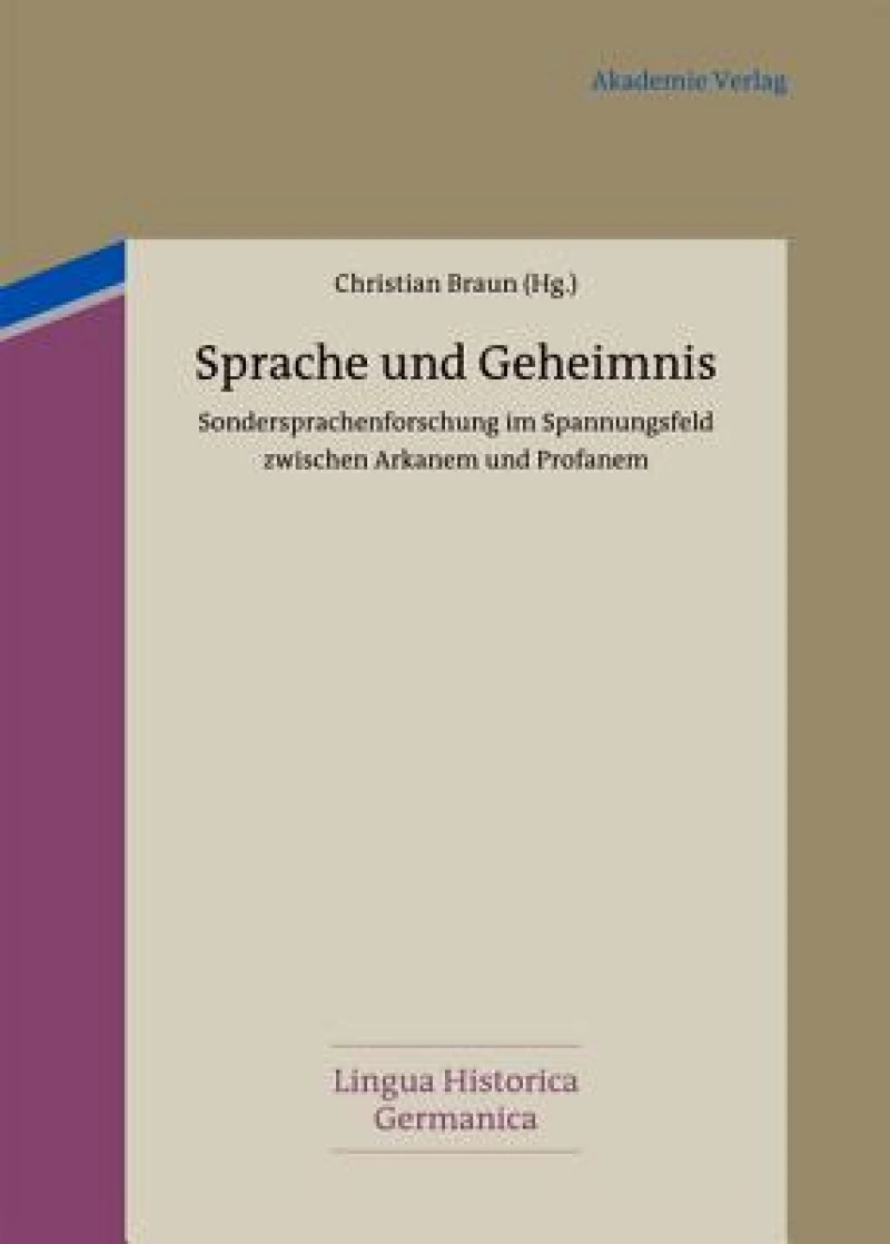 Sprache Und Geheimnis