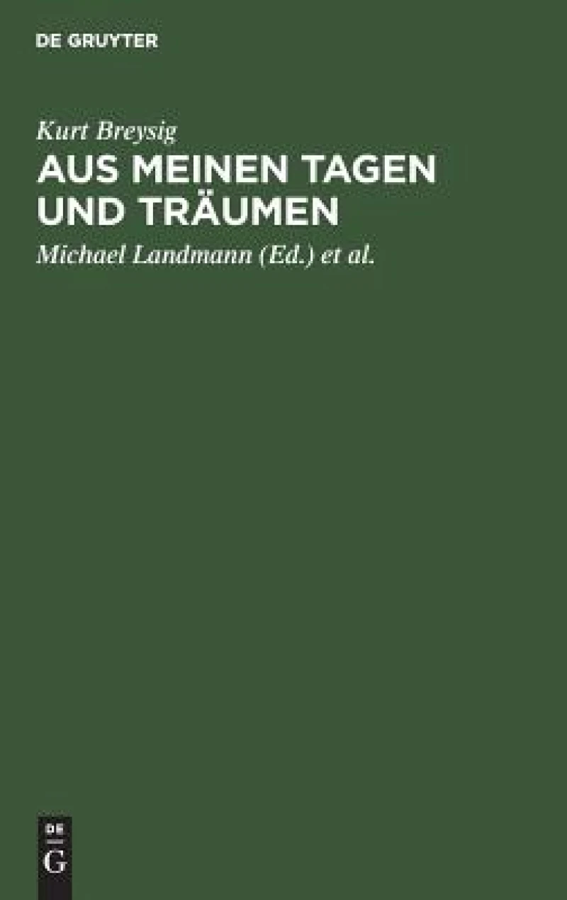 Aus Meinen Tagen Und Träumen