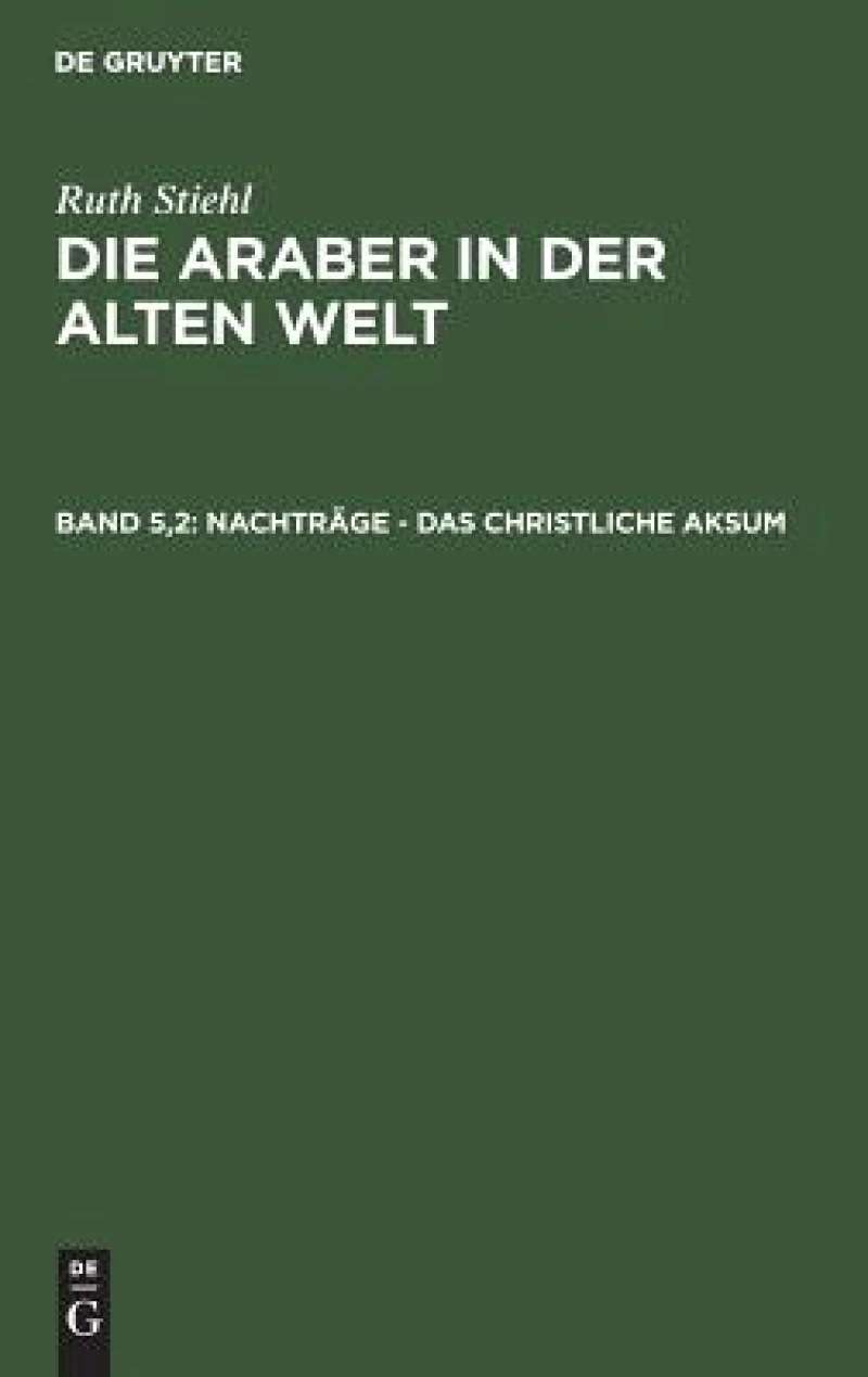 Nachträge - Das Christliche Aksum