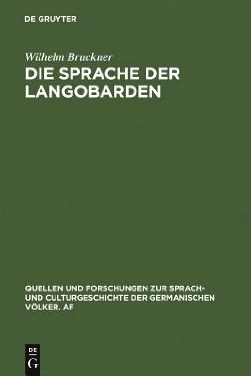 Sprache der Langobarden