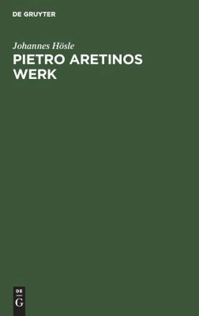 Pietro Aretinos Werk