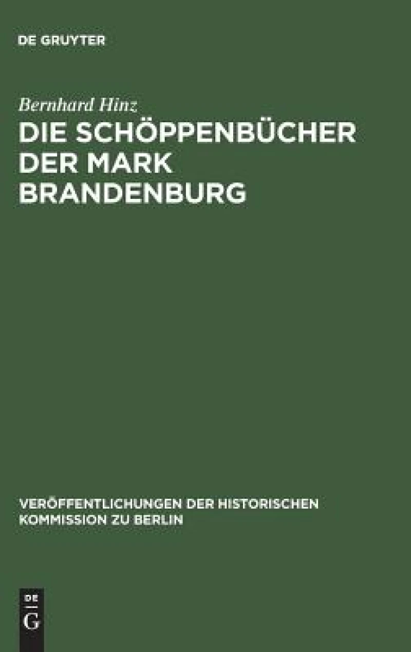 Schöppenbücher der Mark Brandenburg