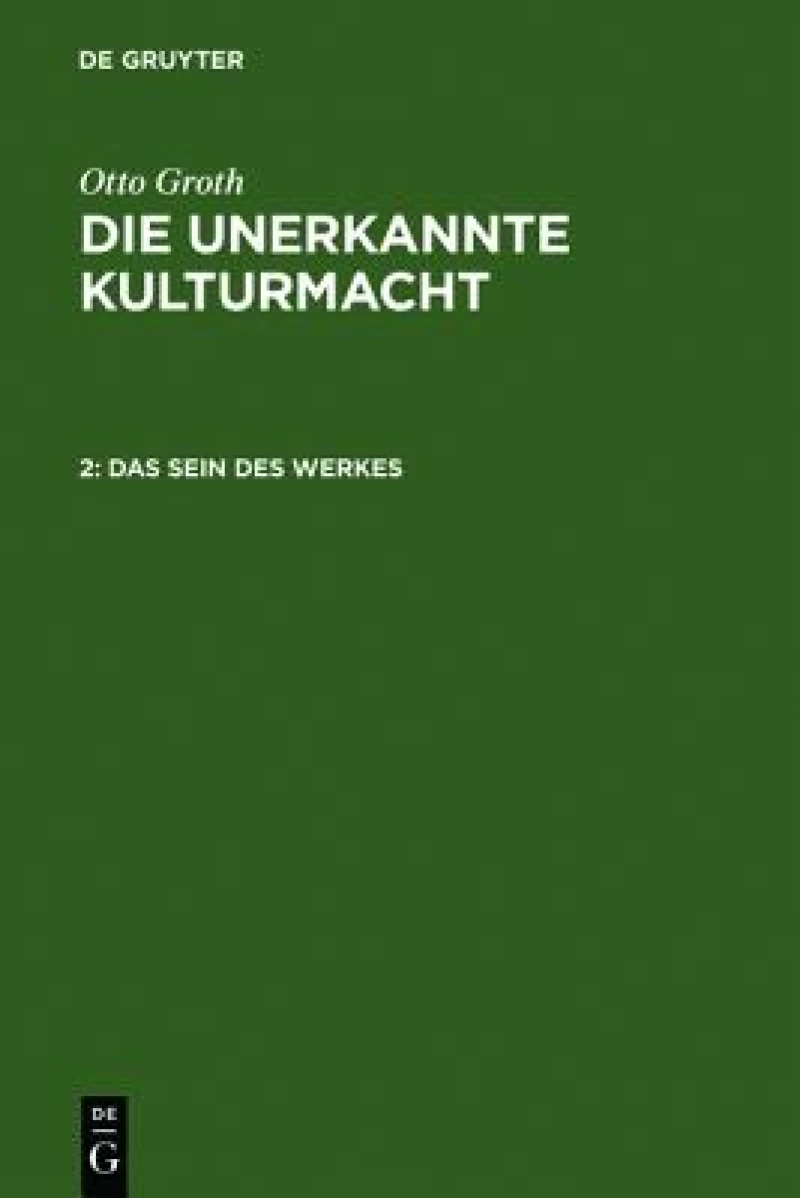 Sein des Werkes