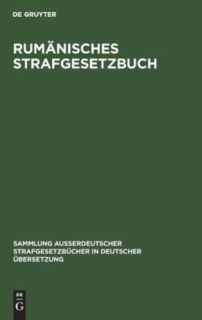 Rumänisches Strafgesetzbuch