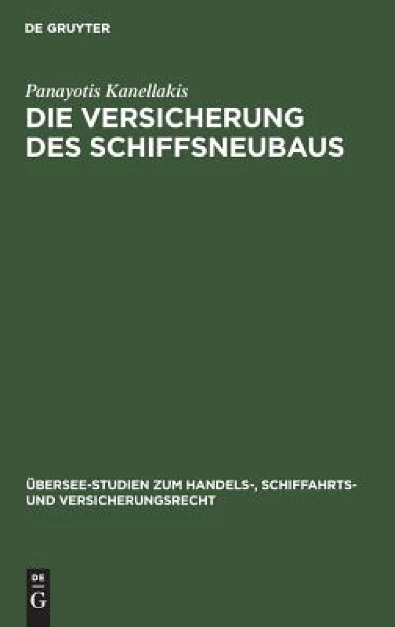 Versicherung des Schiffsneubaus
