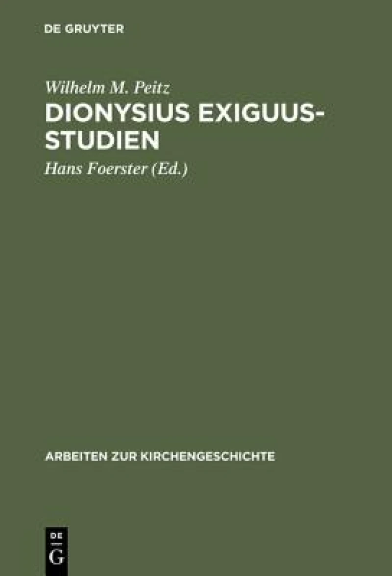 Dionysius Exiguus-studien