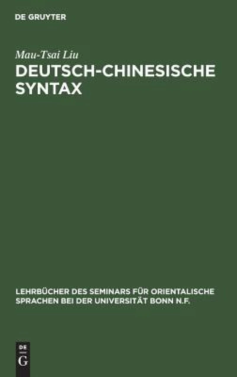 Deutsch-chinesische Syntax