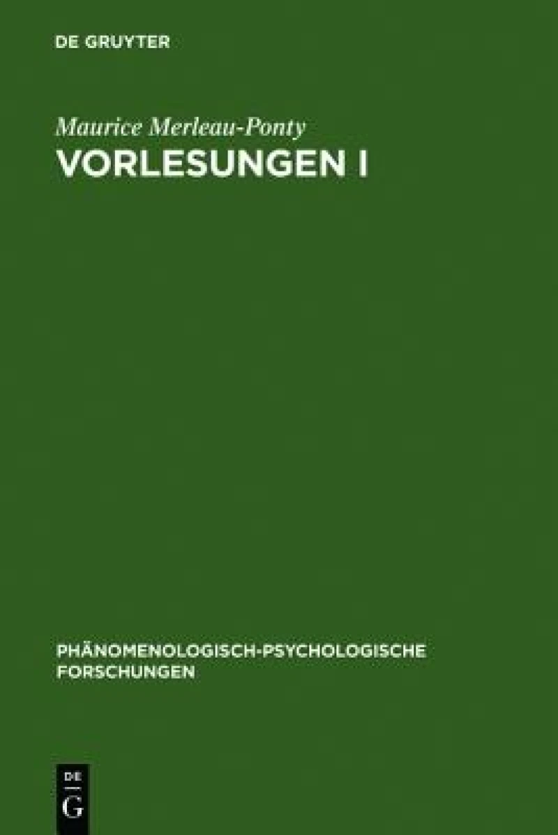 Vorlesungen I