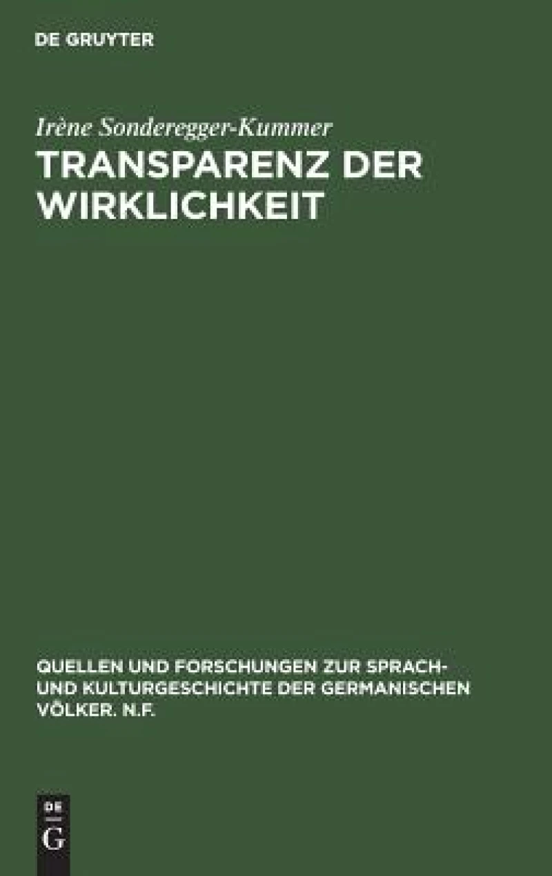 Transparenz Der Wirklichkeit