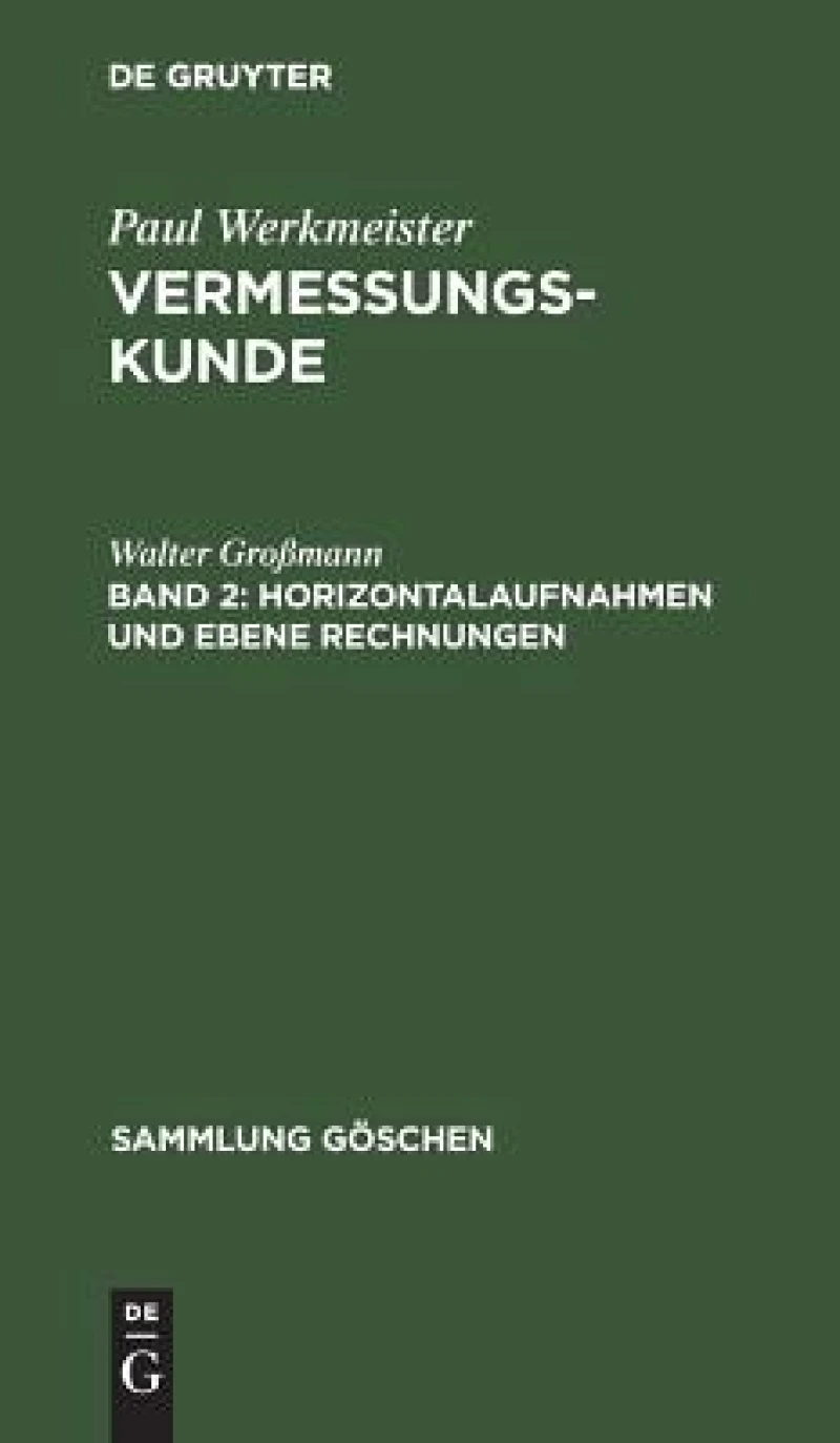 Horizontalaufnahmen Und Ebene Rechnungen