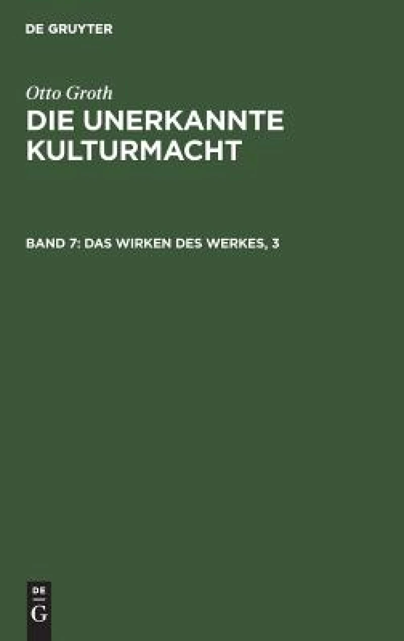 Wirken des Werkes, 3