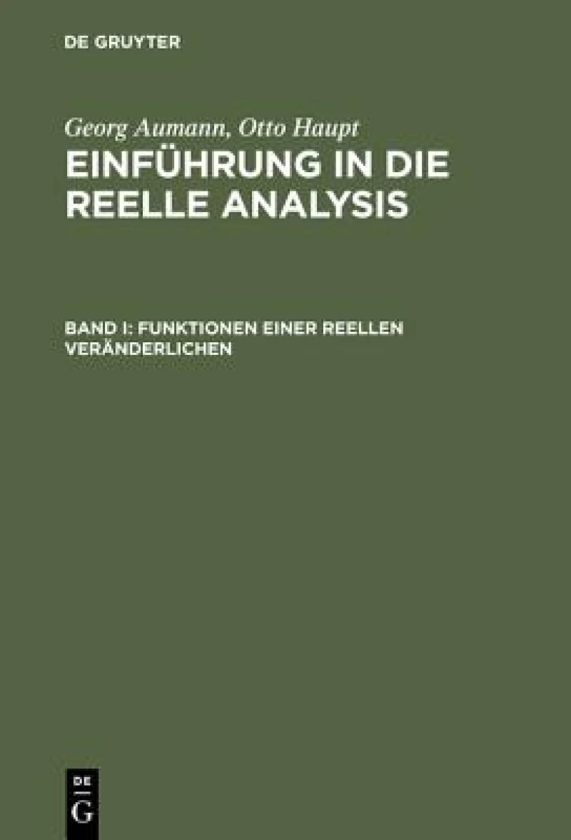 Funktionen Einer Reellen Veränderlichen