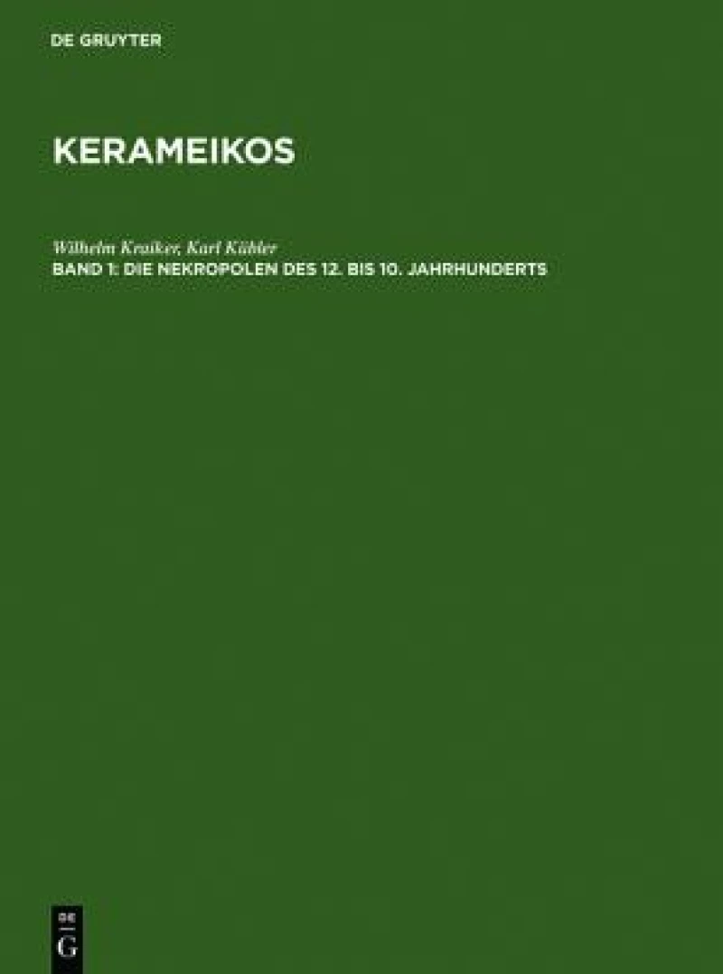 Nekropolen des 12. bis 10. Jahrhunderts
