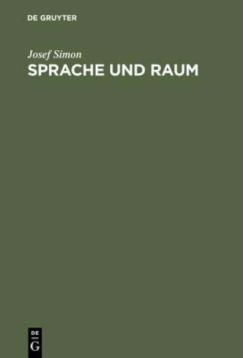 Sprache Und Raum