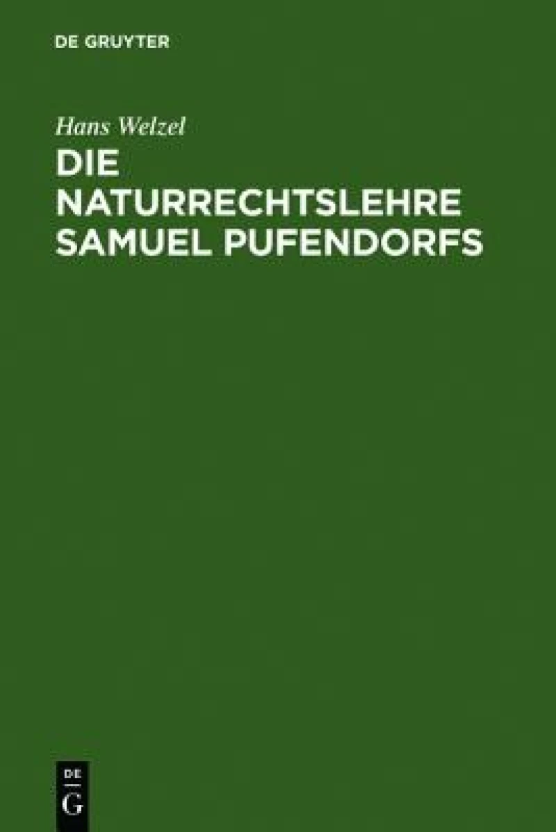 Naturrechtslehre Samuel Pufendorfs