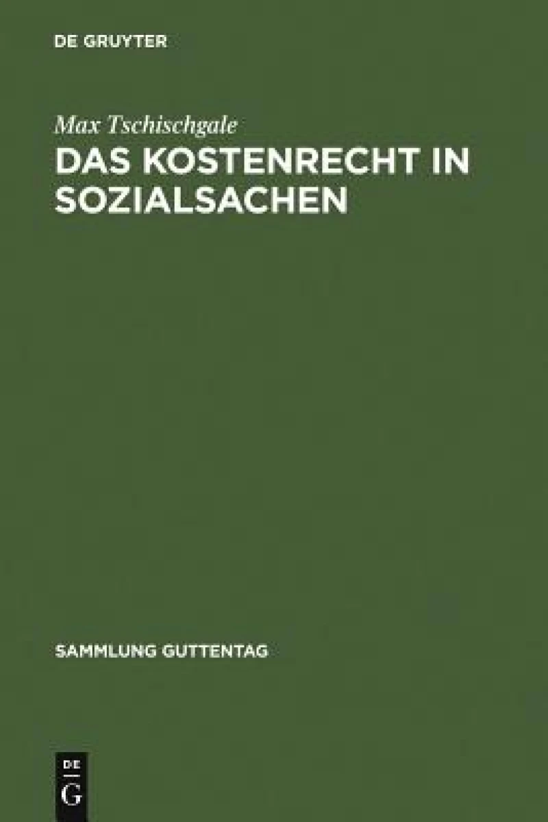 Kostenrecht in Sozialsachen