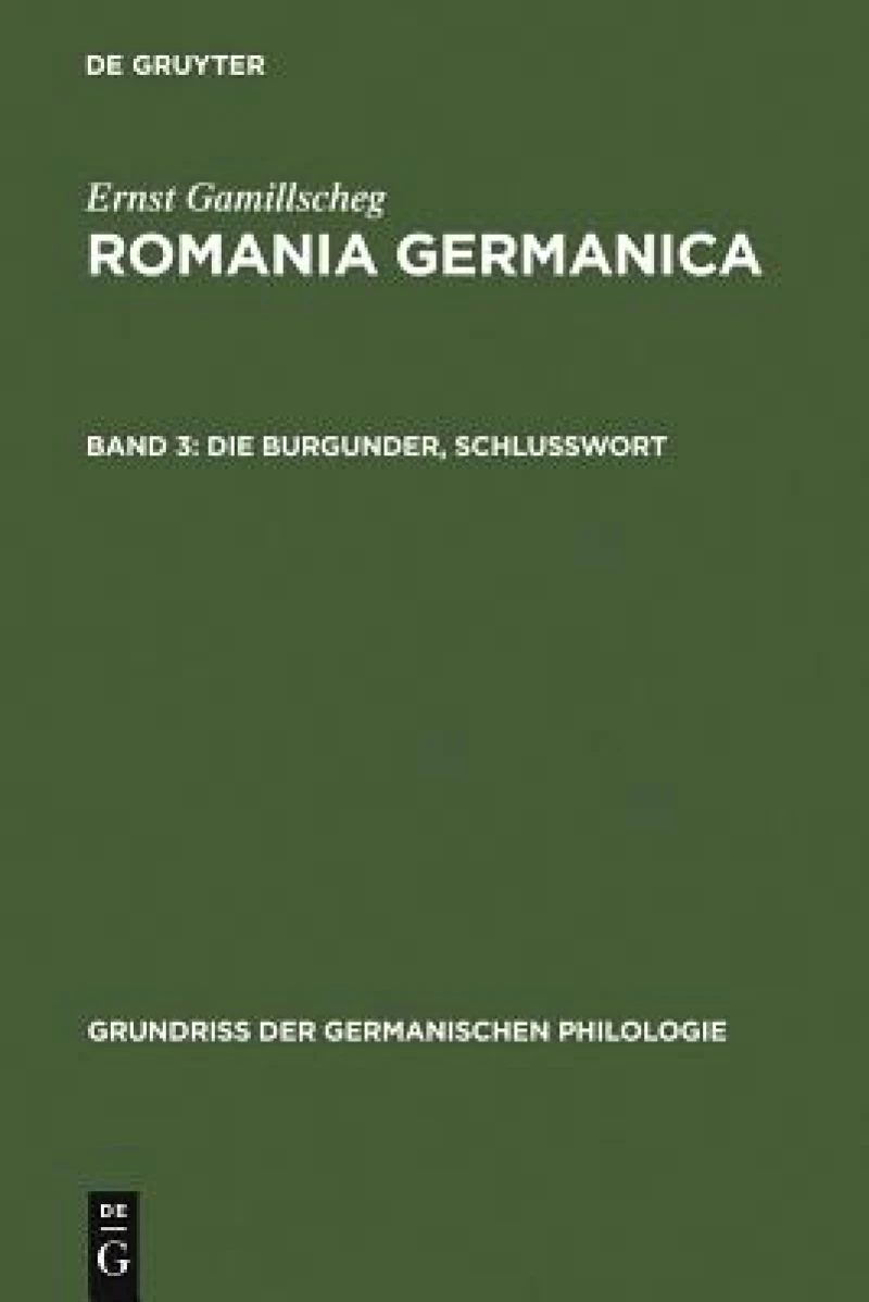 Burgunder, Schlußwort