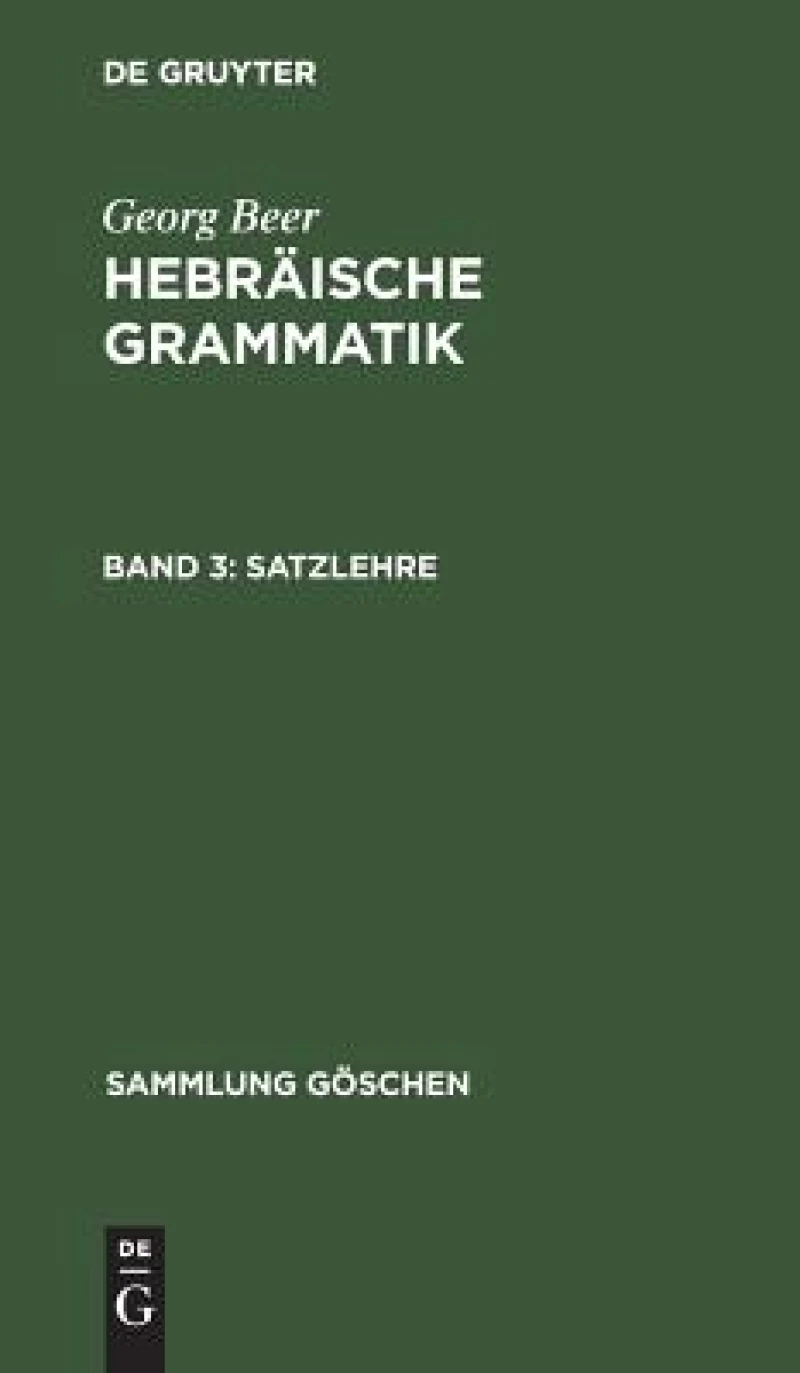 Satzlehre