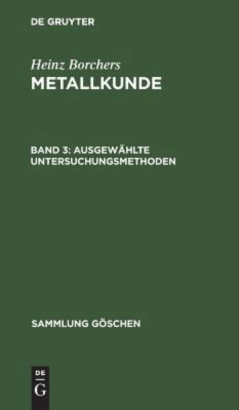 Ausgewählte Untersuchungsmethoden