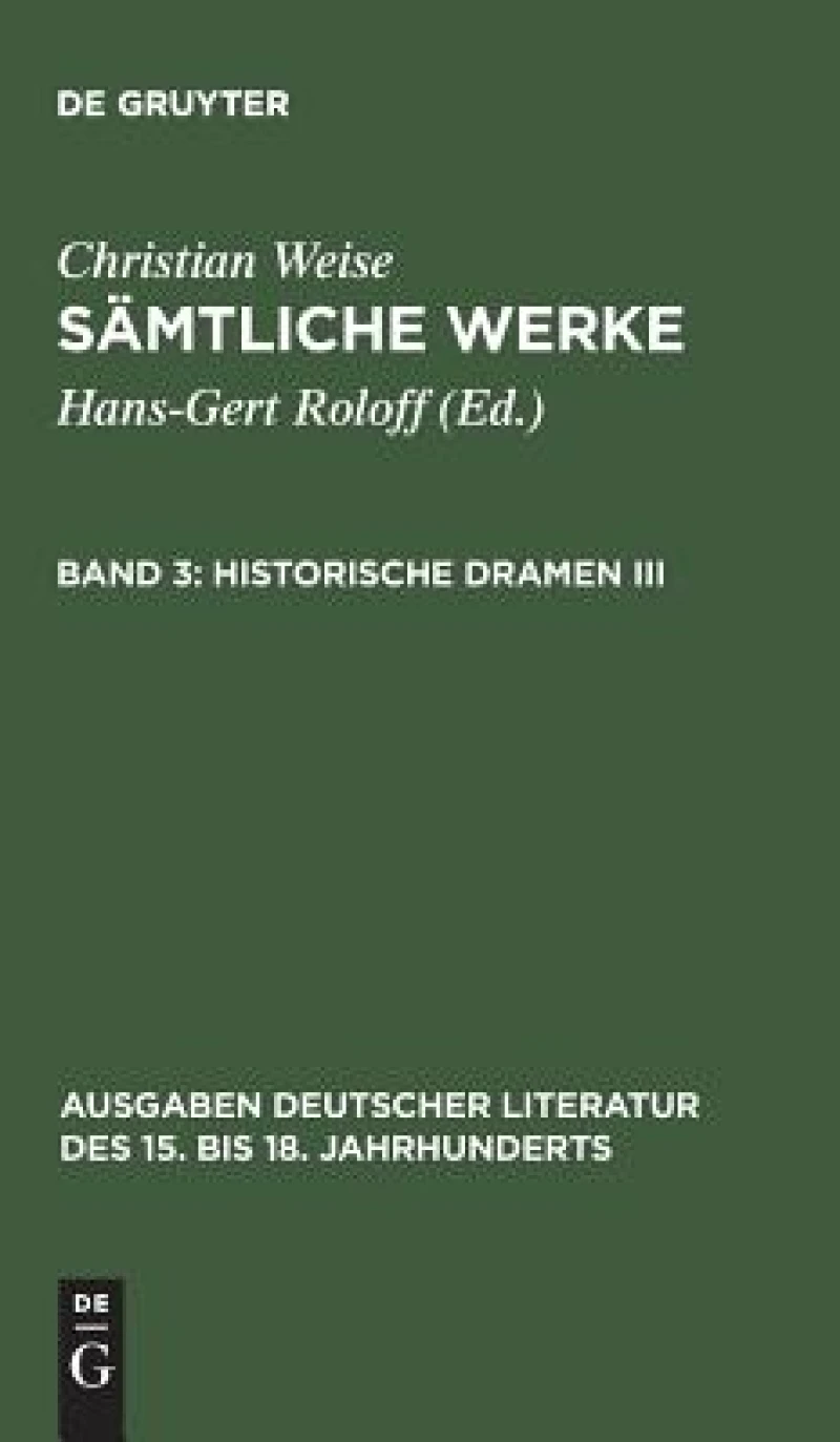Historische Dramen III