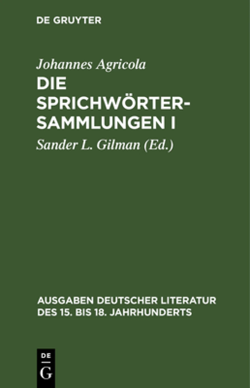Sprichwörtersammlungen I/II