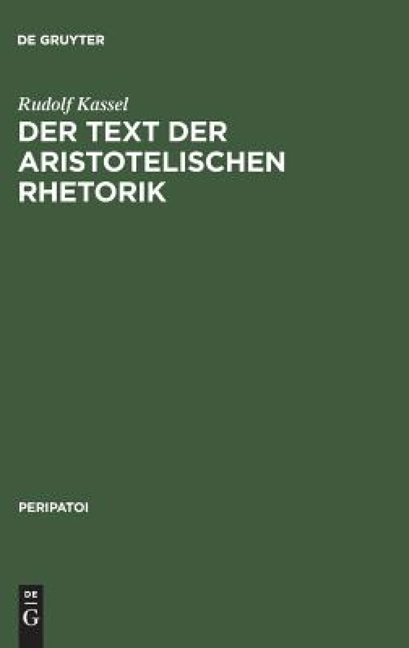 Text der aristotelischen Rhetorik