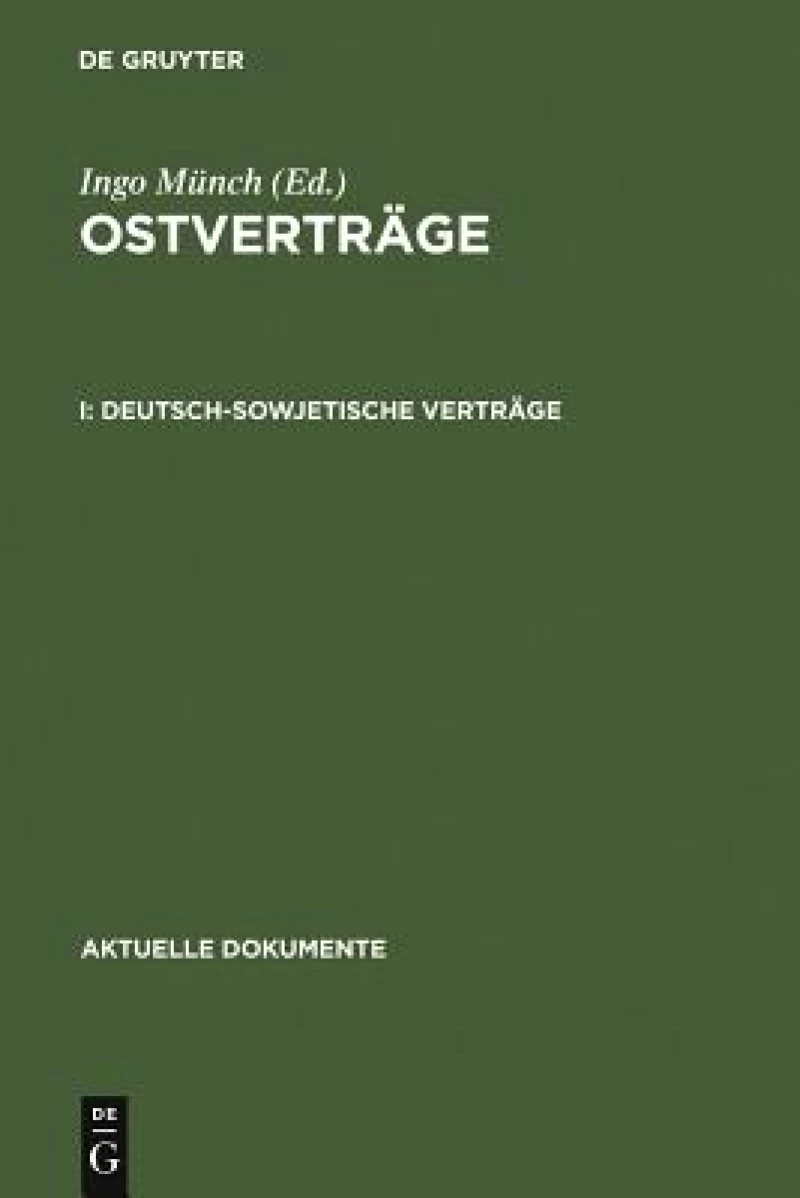 Deutsch-sowjetische Verträge