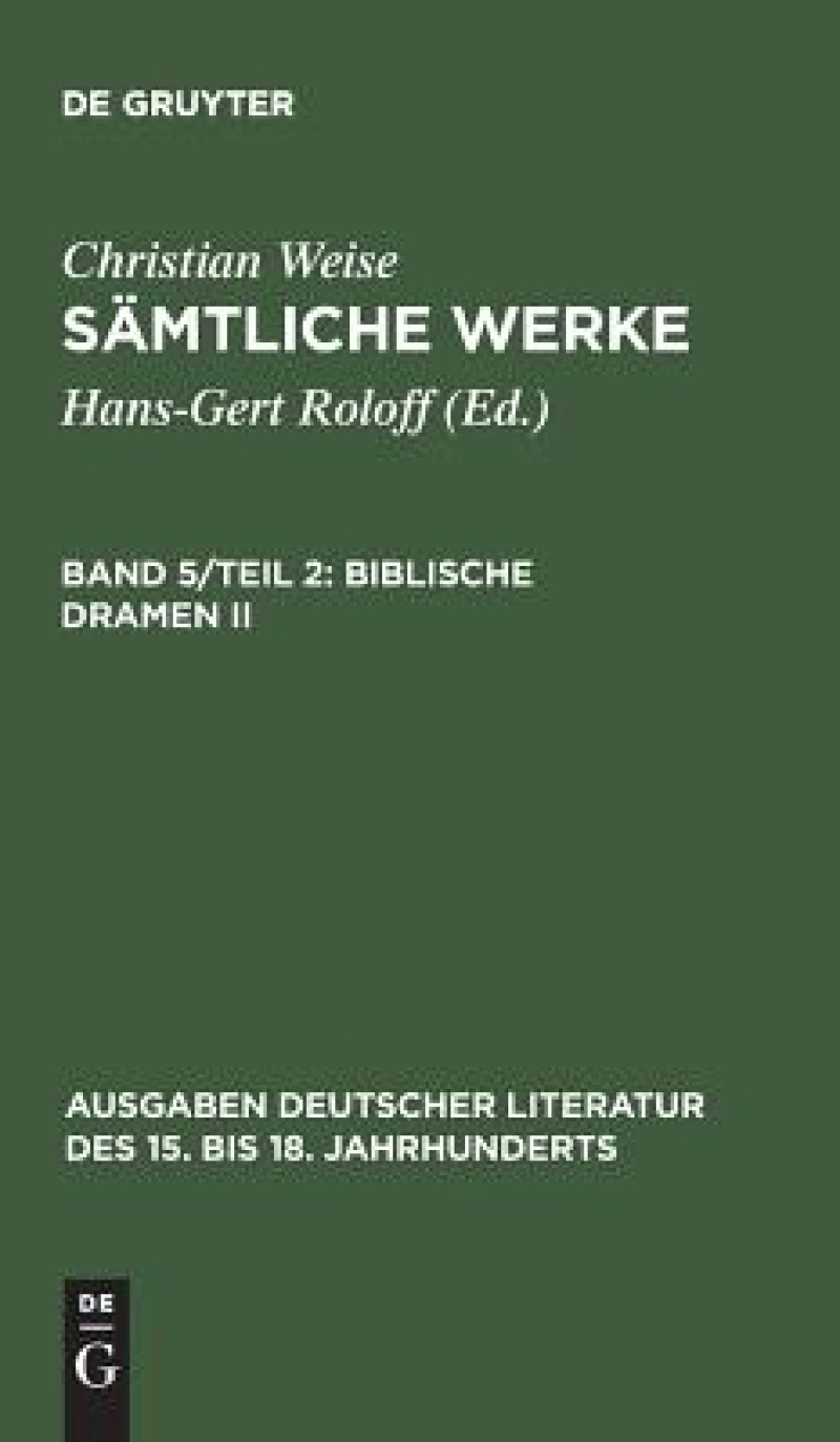 Biblische Dramen II