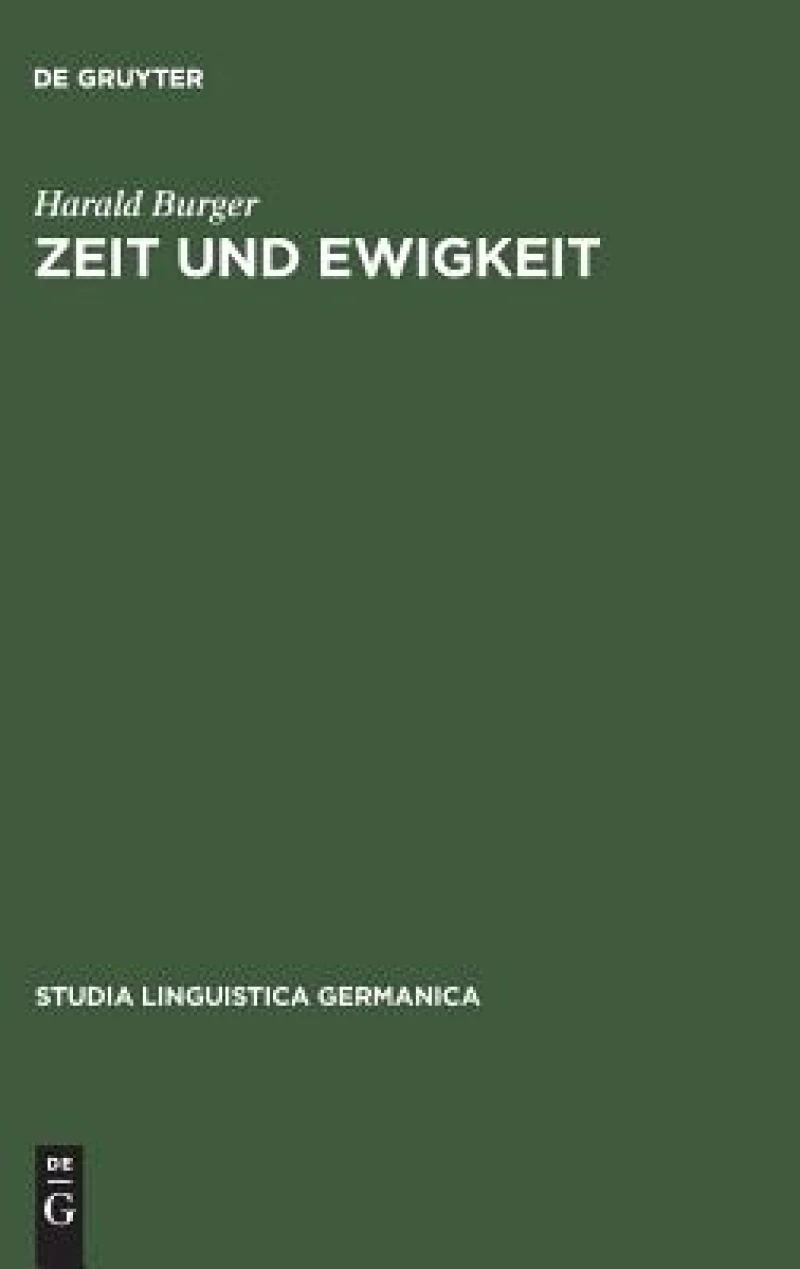 Zeit Und Ewigkeit
