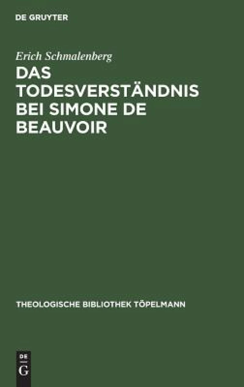 Todesverständnis bei Simone de Beauvoir