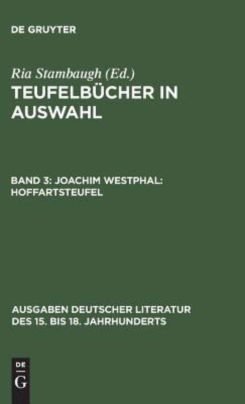 Joachim Westphal: Hoffartsteufel