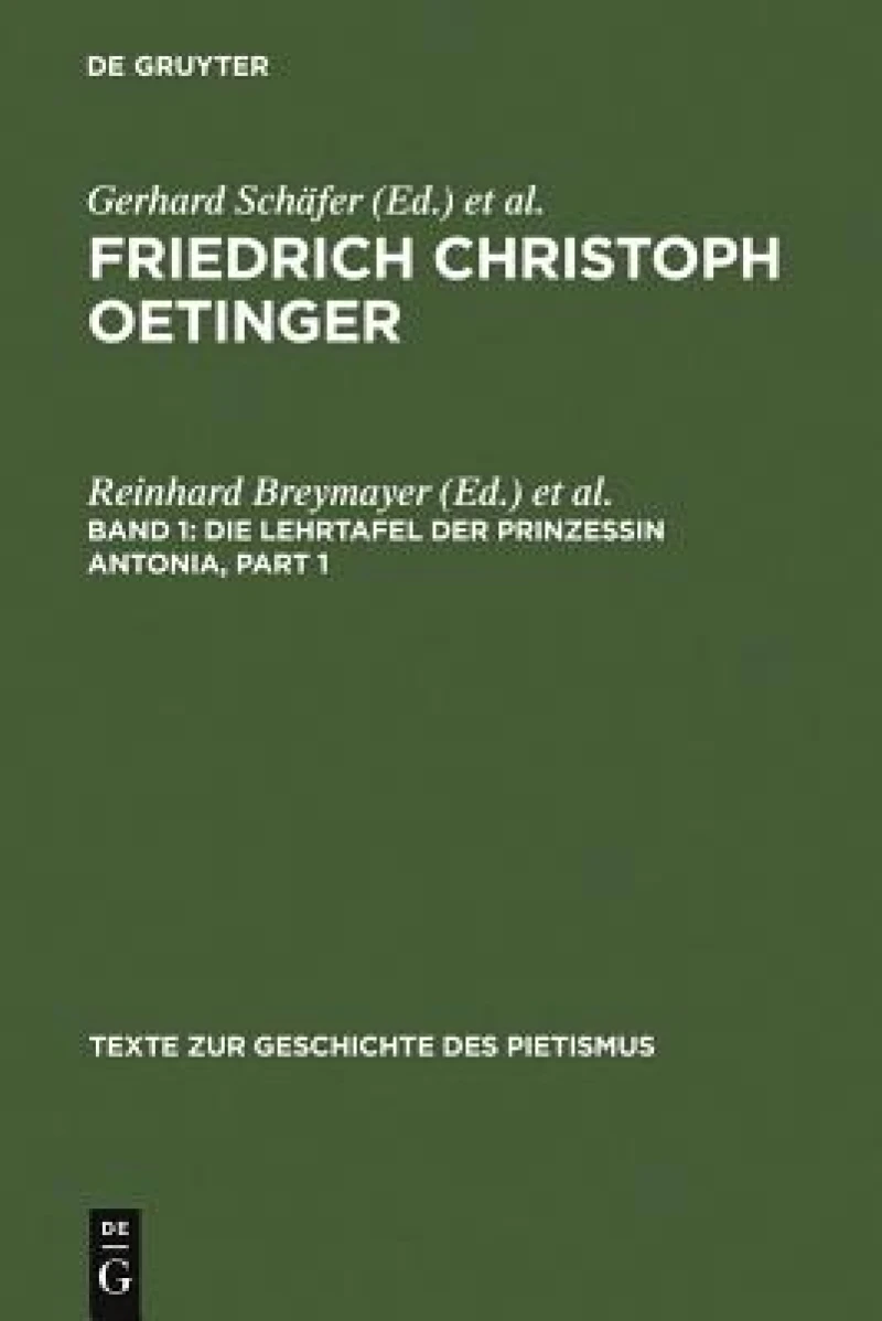 Lehrtafel der Prinzessin Antonia