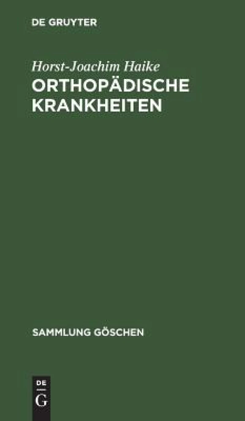 Orthopädische Krankheiten