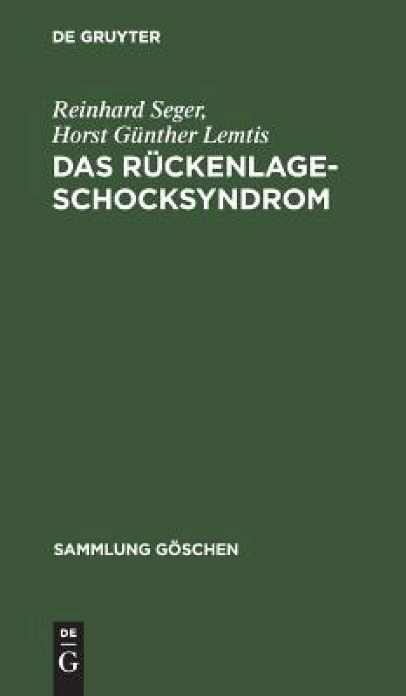 Rückenlage-Schocksyndrom
