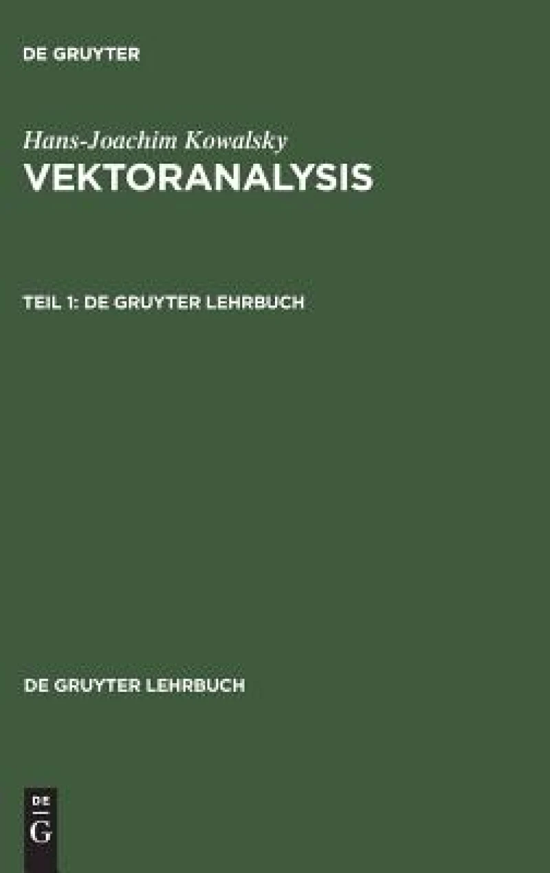 Vektoranalysis. Teil 1