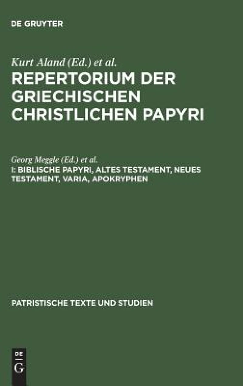 Biblische Papyri, Altes Testament, Neues Testament, Varia, Apokryphen