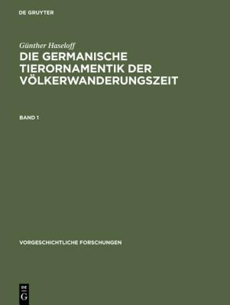 germanische Tierornamentik der Völkerwanderungszeit