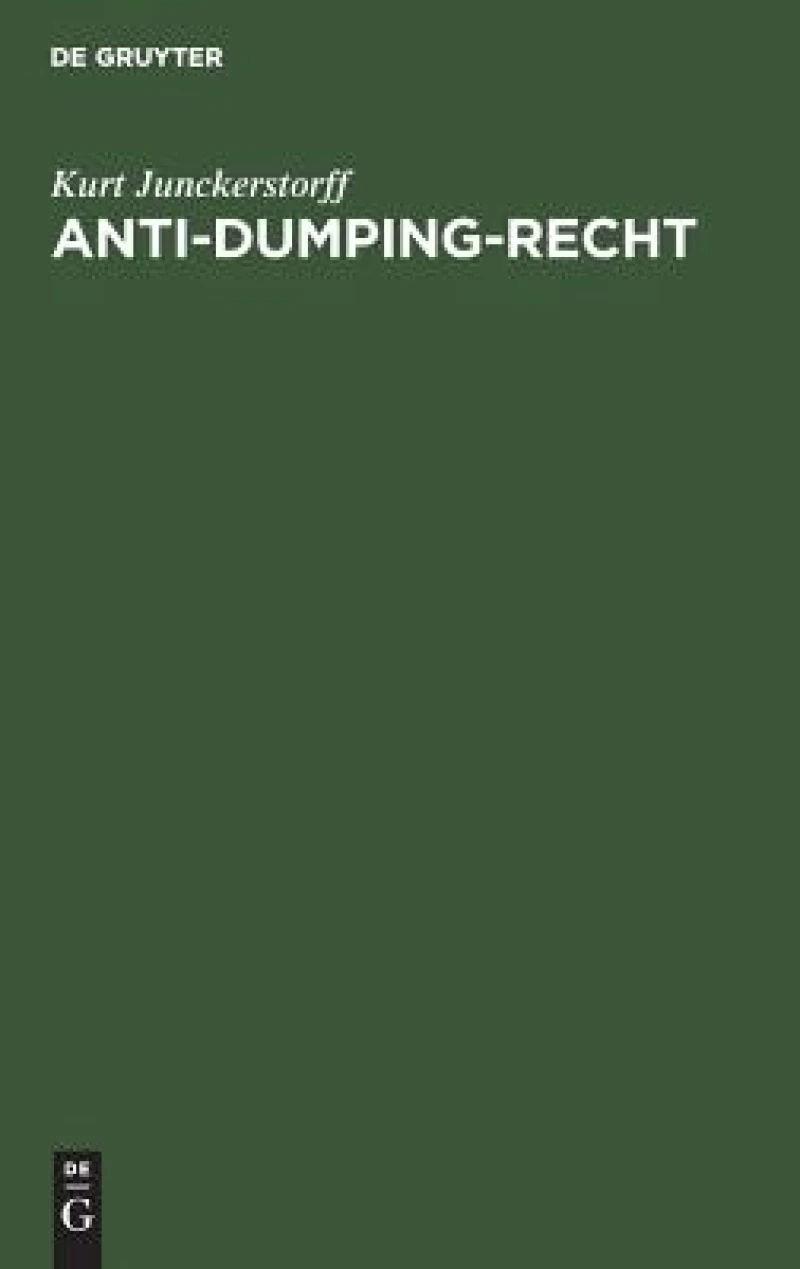 Anti-dumping-recht