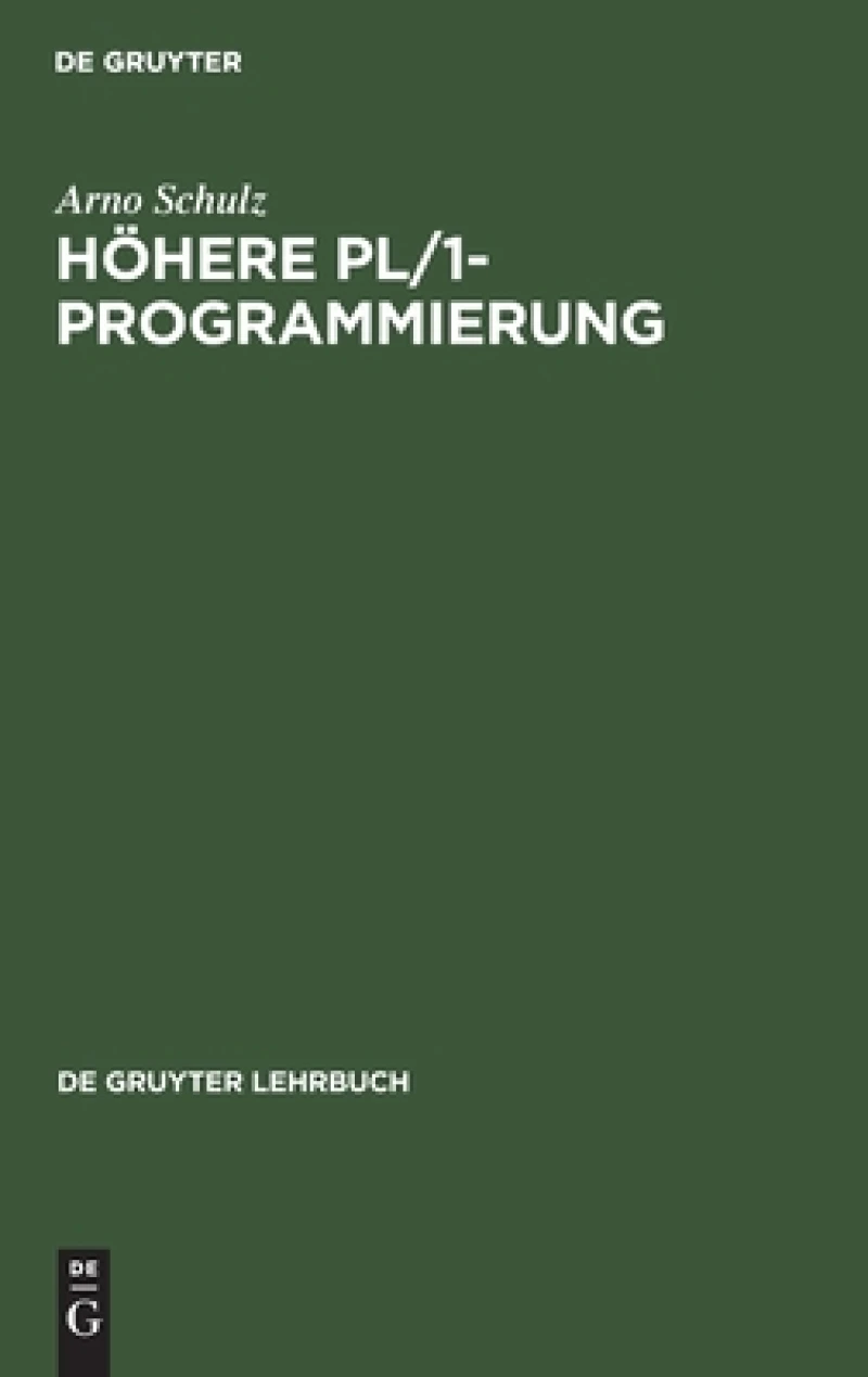 Höhere PL/1-Programmierung