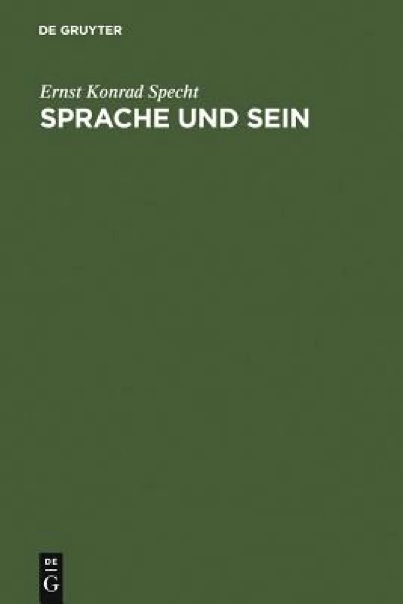 Sprache und Sein