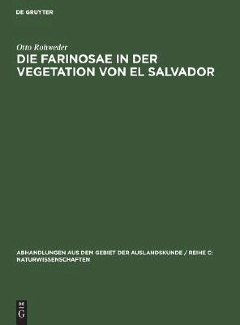 Farinosae in der Vegetation von El Salvador