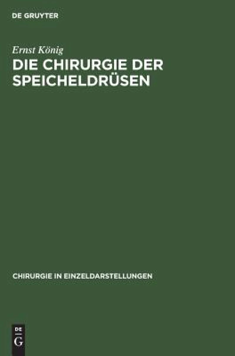Chirurgie der Speicheldrüsen