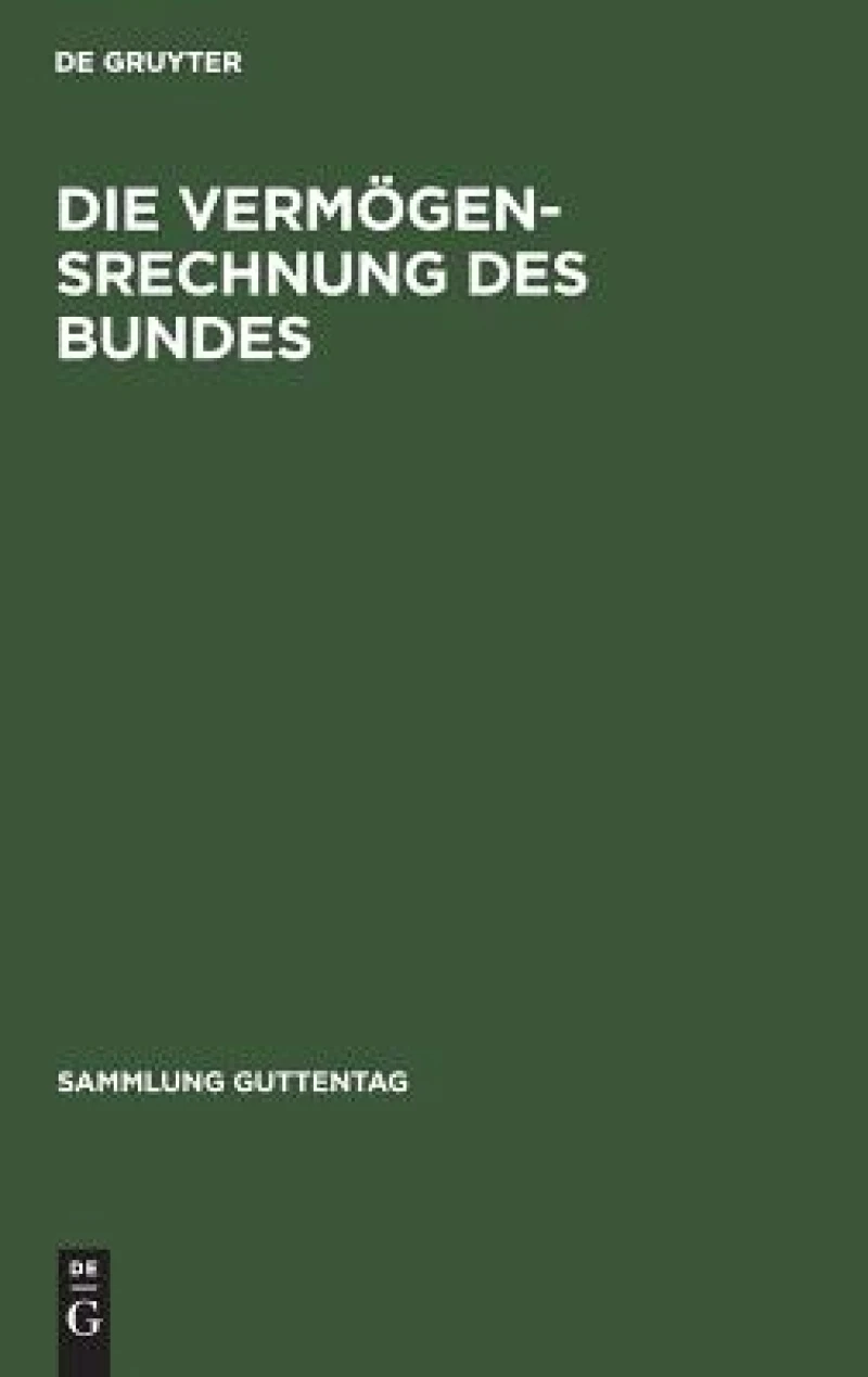 Vermögensrechnung des Bundes